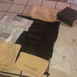 Luxury dust bags box’s etc...